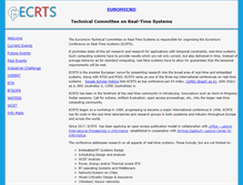 Tablet Screenshot of ecrts.org